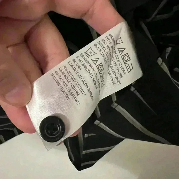 Isaac Mizrahi striped tunic top with pockets size XL (S126) - Picture 4 of 9